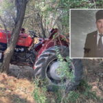 Devrilen traktörün sürücüsü Kıbrıs gazisi hayatını kaybetti